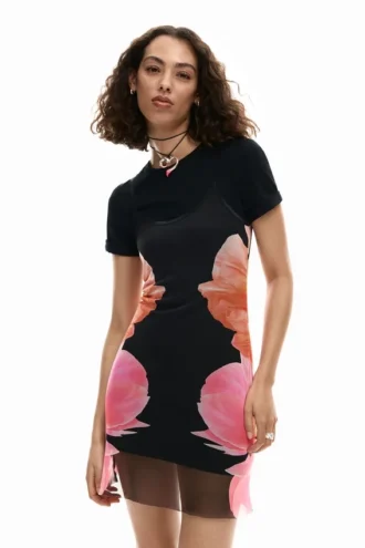 Jurk met bloemenprint