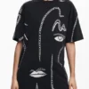 Jurk met illustraties