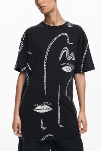 Jurk met illustraties