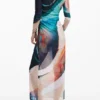 Jurk met print