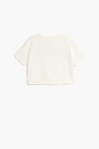 Katoenen T-shirt met logo