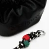 Kleine crossbody-portemonnee met bedeltjes