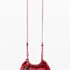 Kleine crossbody-portemonnee met logo