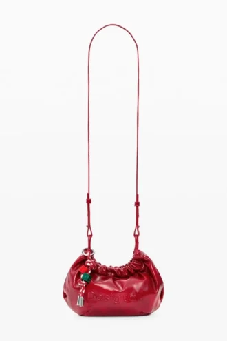 Kleine crossbody-portemonnee met logo