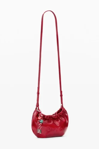Kleine crossbody-portemonnee met logo