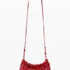 Kleine crossbody-portemonnee met logo