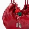 Kleine crossbody-portemonnee met logo