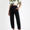 Korte bloemenblouse