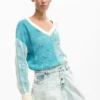 Korte denim rok