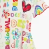 Korte jurken met letters