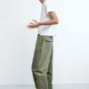Lange broek in militaire stijl