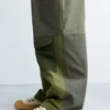 Lange broek in militaire stijl