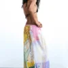 Lange broek met bloemenprint