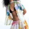 Lange broek met bloemenprint