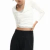 Lange broek met plooien
