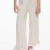 Lange broek met pompons