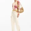 Lange broek met strik