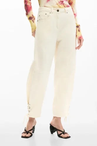 Lange broek met strik