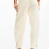 Lange broek met strik