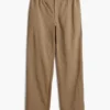 Lange broek van gemengde stof