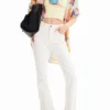 Lange flared Jeans