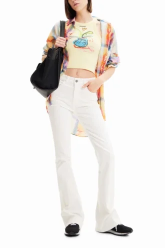 Lange flared Jeans
