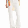 Lange flared Jeans