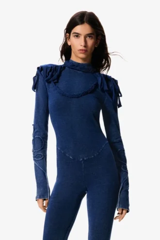 Lange gebreide broek Masha Popova