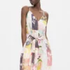 Lange jumpsuit met print