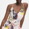 Lange jumpsuit met print