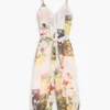 Lange jumpsuit met print