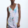 Lange jurk met print