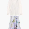 Lange jurk met print
