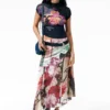 Lange rok met print