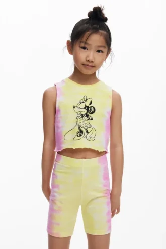 Legging met tie-dye-print