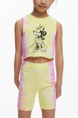 Legging met tie-dye-print
