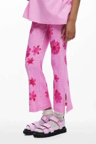 Leggings met bloemen