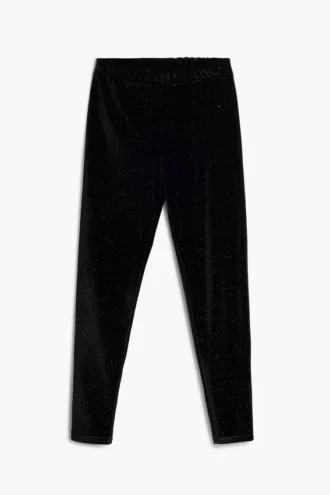 Leggings met versleten look