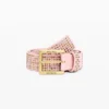 Leren riemen met studs Masha Popova