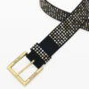 Leren riemen met studs Masha Popova