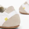 Leren Sneakers met gesp