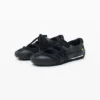 Leren vetersneaker