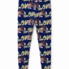 Love Flower-Leggings