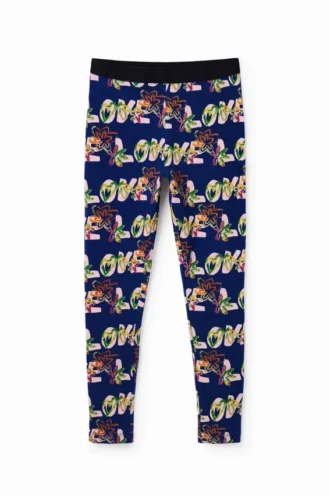 Love Flower-Leggings