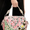 M Canvas tassen met bloemenprint