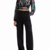 M. Christian Lacroix Korte bloemenblouse