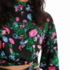 M. Christian Lacroix Korte bloemenblouse