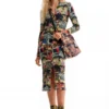 M. Christian Lacroix Tapestry midi-jurk
