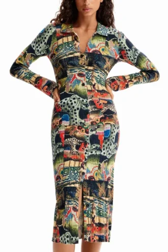M. Christian Lacroix Tapestry midi-jurk