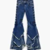 MarÍA Escote denim broek